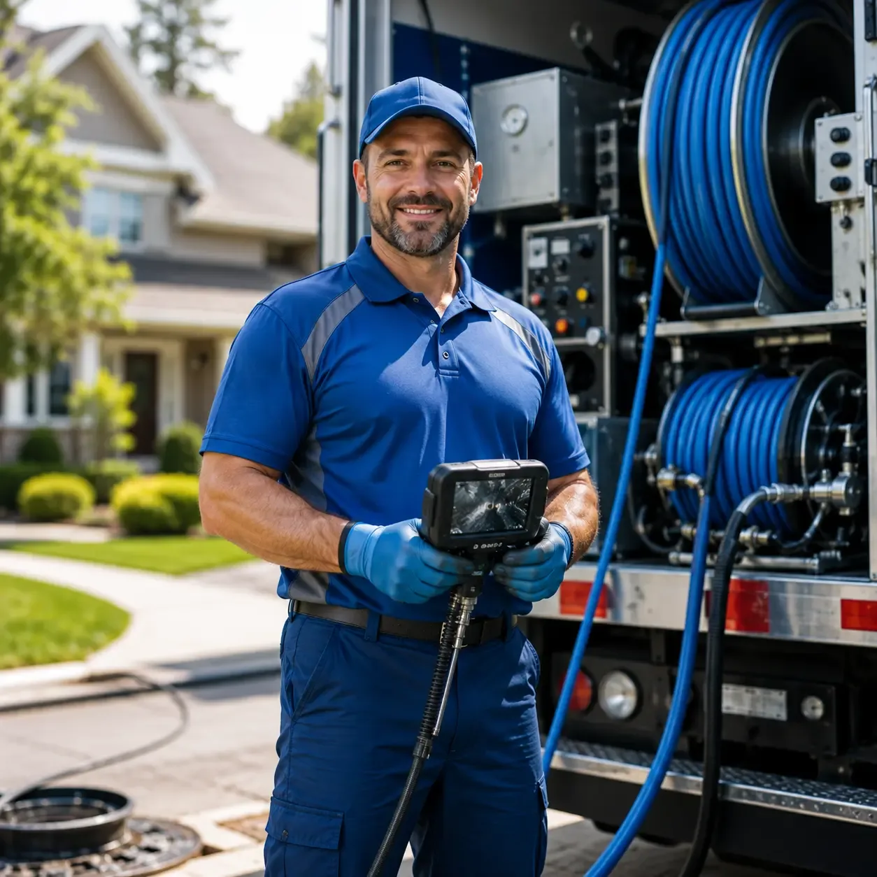 Local outdoor drain cleaning specialists in South Solon, OH